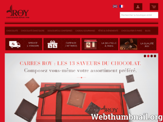 roy.fr website preview