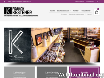 franck-kestener.com website preview