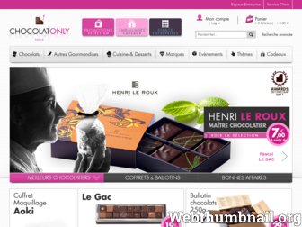 chocolat-only.com website preview