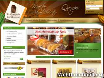 comptoir-du-chocolat.fr website preview
