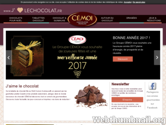 jaimelechocolat.fr website preview