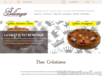 chocolats-bellanger.com website preview
