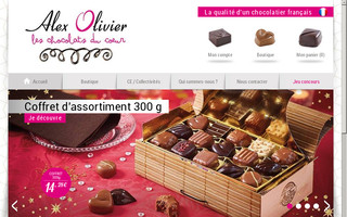 alexolivier.fr website preview