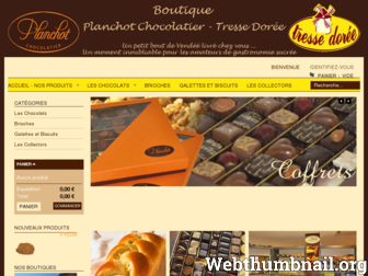 boutique.planchot.com website preview