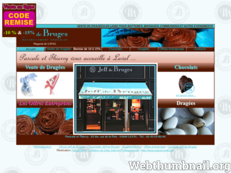 plaisirs-chocolats-laval.fr website preview