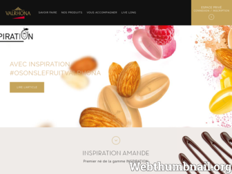 fr.valrhona.com website preview