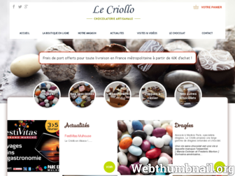 lecriollo.com website preview