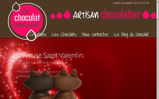 au-chocolat-gourmand.com website preview