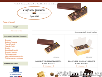 confiserie-gumuche.fr website preview