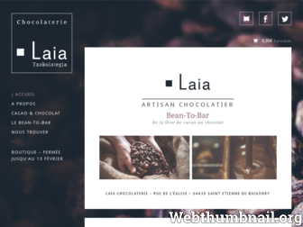 laia.fr website preview