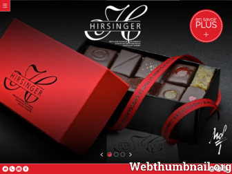 chocolat-hirsinger.com website preview