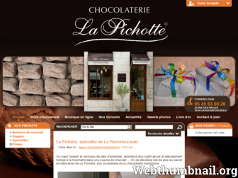 chocolaterie-la-pichotte.fr website preview