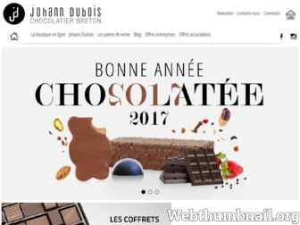 duboischocolatier.com website preview