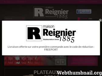maisonreignier-tours.com website preview