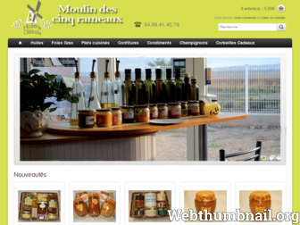 moulin-des-cinq-rameaux.com website preview