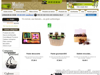 les-moulins-de-provence.fr website preview
