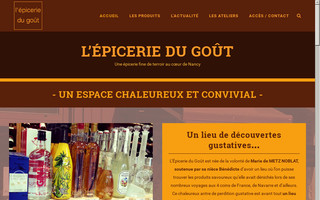 epicerie-du-gout.fr website preview