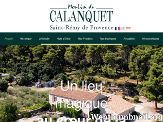 moulinducalanquet.fr website preview