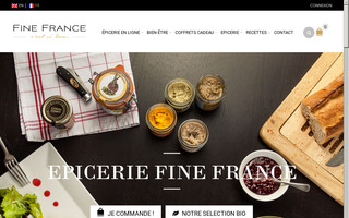 finefrance.ch website preview