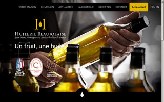 huilerie-beaujolaise.fr website preview