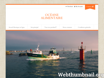 oceane.bzh website preview