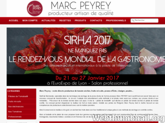 marc-peyrey.com website preview