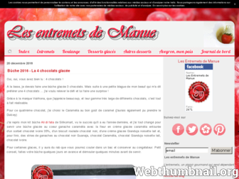 entremetmanue.canalblog.com website preview