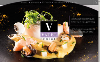 vatelgourmet.fr website preview