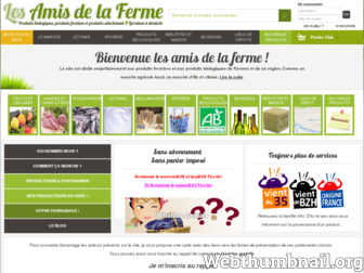 amisdelaferme.fr website preview
