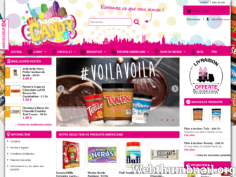 my-candyshop.com website preview