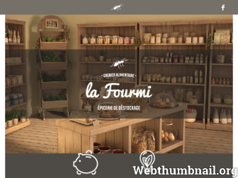 epicerie-lafourmi.com website preview