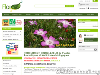 florvital.fr website preview