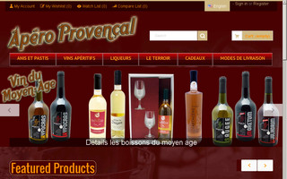 aperoprovencal.com website preview