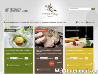 eymet-village.com website preview