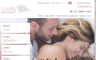 lovelybox.fr website preview