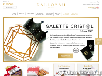 dalloyau.fr website preview