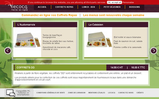 plateaux-repas-lille.com website preview