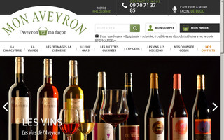 monaveyron.fr website preview