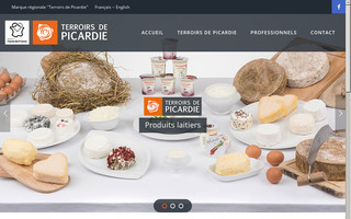 terroirsdepicardie.com website preview