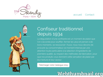 skendy-paris.fr website preview