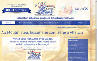 au-moulin-bleu.com website preview
