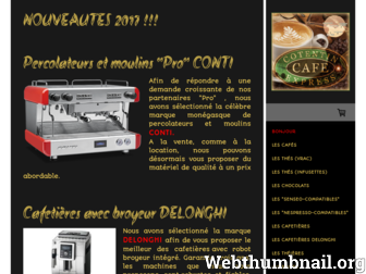 cotentincafe.com website preview