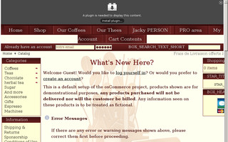 cafesperson.com website preview