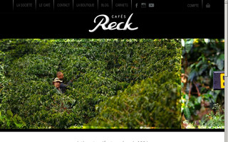 reck.fr website preview