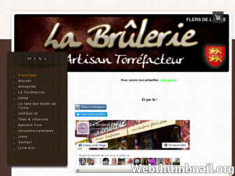 brulerie-flers.com website preview