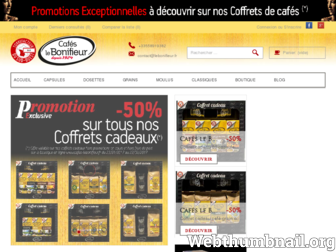 cafes-lebonifieur.fr website preview