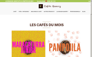 cafes-querry.com website preview