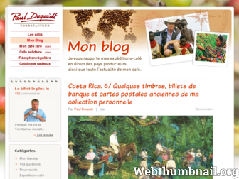 blog.pauldequidt.com website preview