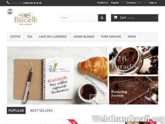 biacelli.fr website preview