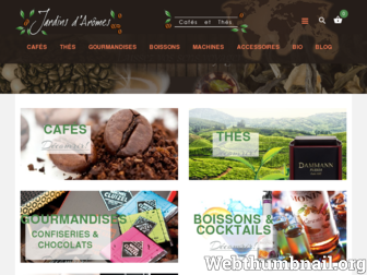 jardinsdaromes.com website preview